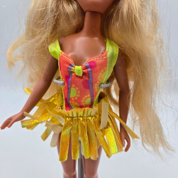 Hawaiian Fun Skipper Doll 1990 Original Swimsuit And Skirt Mattel 5942 Read - Picture 3 of 16